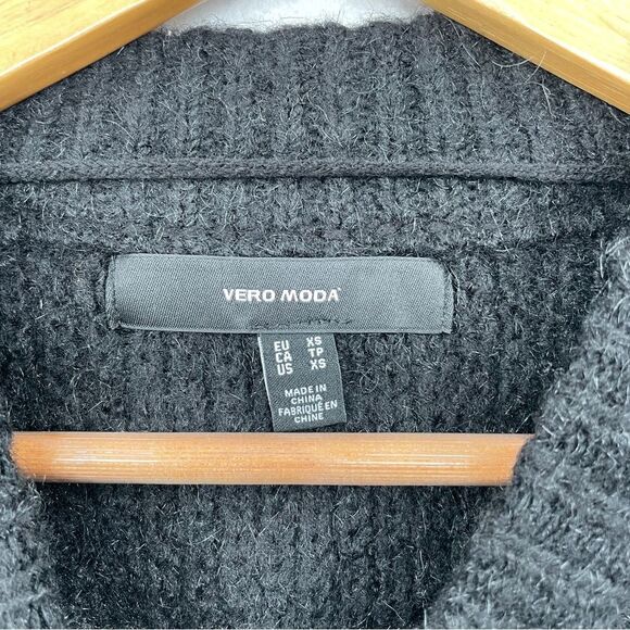 ~Vera Moda Women's Knit Crewneck Sweater NWT XS - Picture 4 of 7